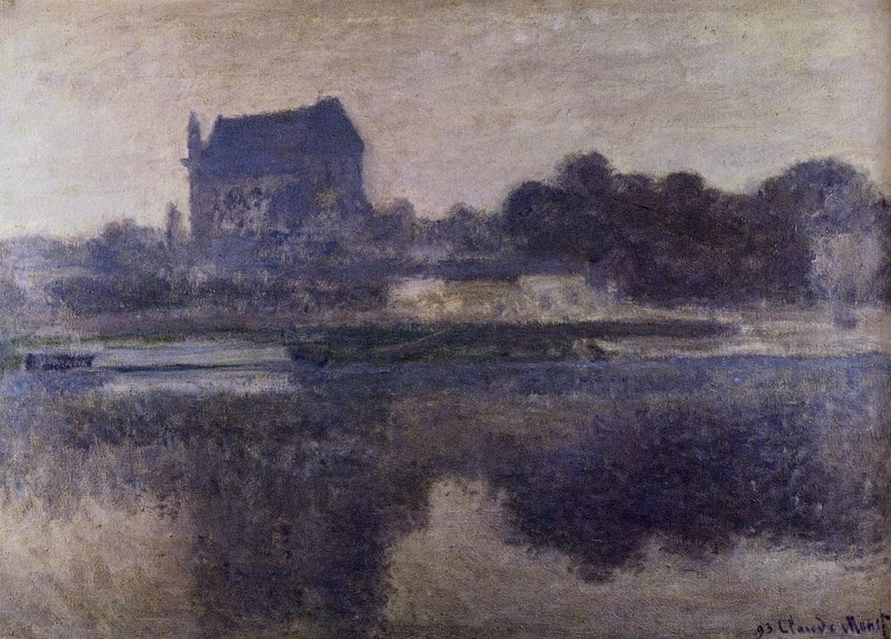 Claude Monet The Church Of Vernon In The Mist